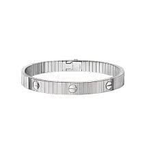 Браслет в стиле Cartier LEVE Unlimited  White Gold 