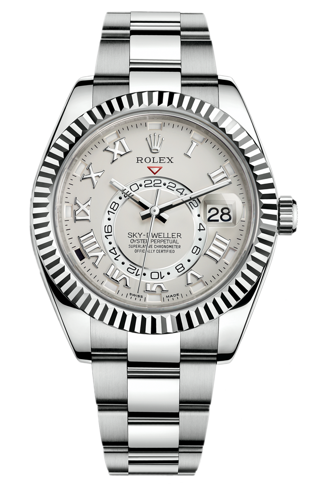 Rolex Sky-Dweller 42mm White Gold 2015 year 