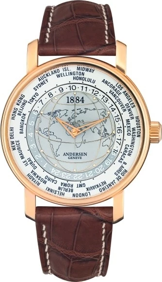 Andersen Geneve 1884 WORLDTIME Limited 120 pcs