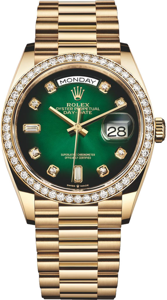 rolex daytona two tone diamond dial