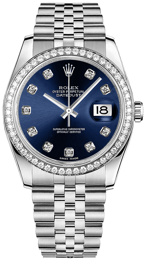 rolex datejust 36mm diamond